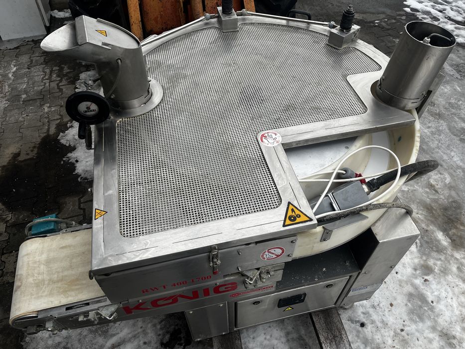 Zaokrąglarka Konig RWT 400 mimośrodowa do ciasta chleba Piekarnia
