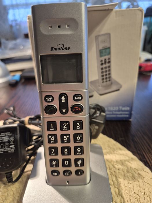 Cyfrowe telefony bezprzewodowe Binatone 1820 Nowa Niższa Cena