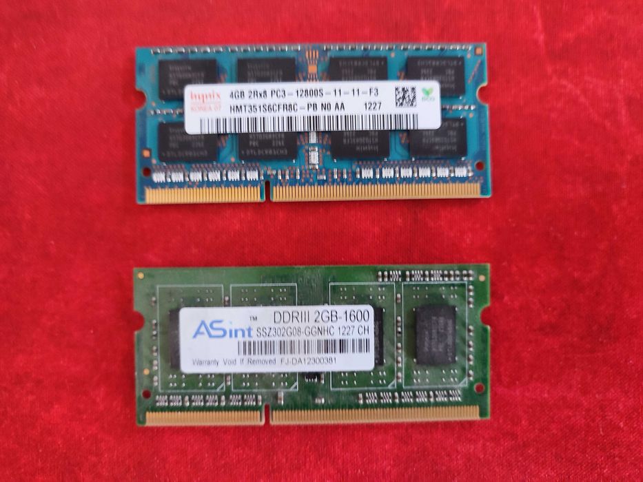 RAM 6GB(4GB+2GB) PC Portátil