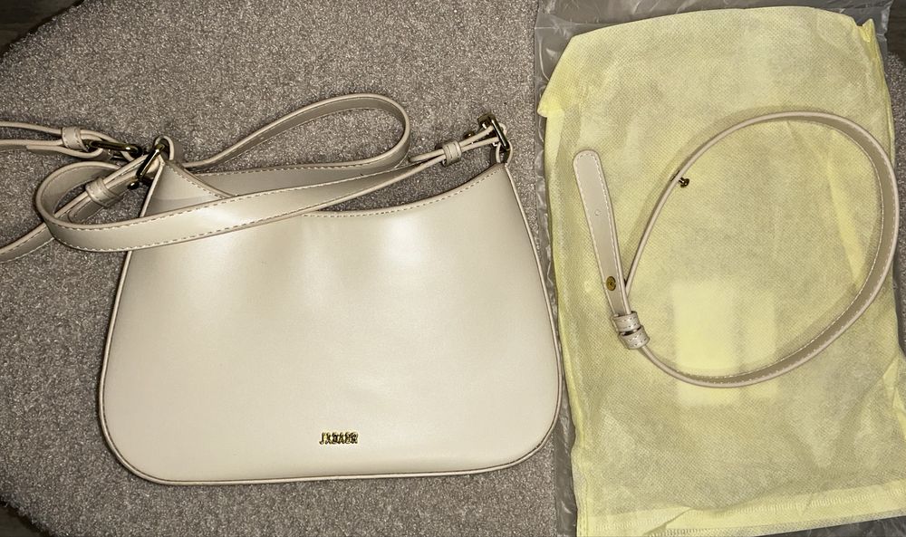 Carteira bege / creme