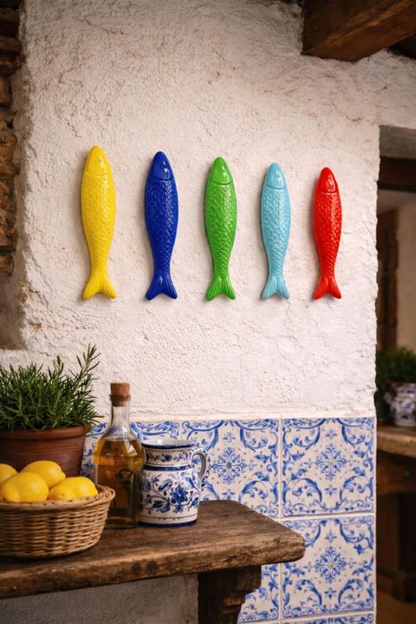 Sardinhas de Ceramica 18 cm