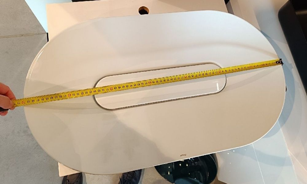 Umywalka emaliowana Alape 70x40 biała