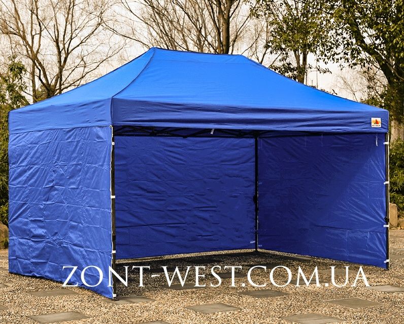 Торгова палатка садовий намет шатер 2х2м, 3х2м, 3х3м, 3х4,5м, 3х6м