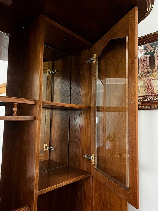 Conjunto Bar - Carvalho maciço