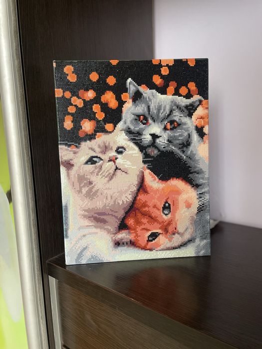 Картина , алмазної мозаїки готова