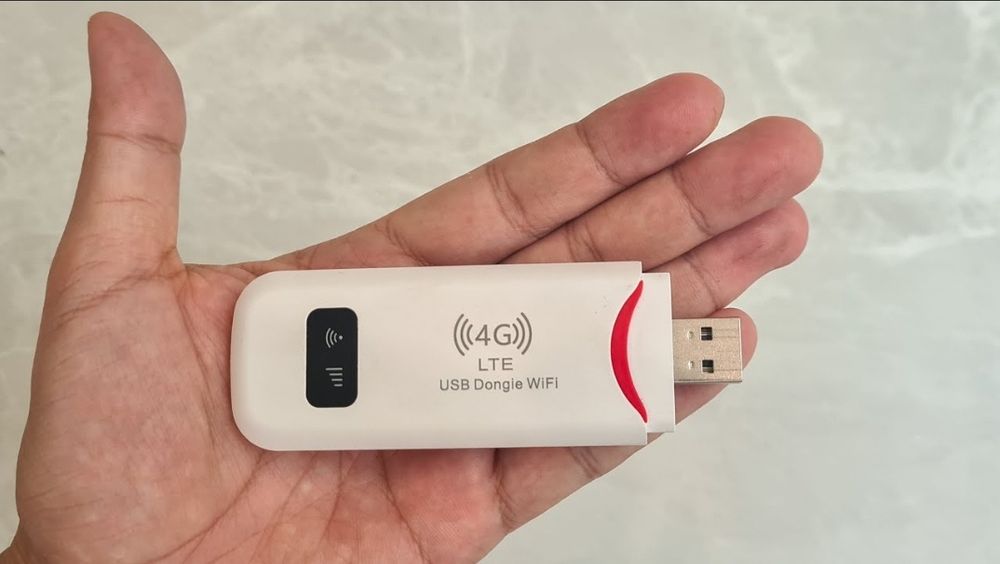 Przenośny modem LTE 4G USB WiFi na Kartę SIM Router Biały