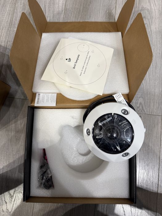 Kamera Hikvision DS-2CD63C5G1-IVS - 12 MP rybie oko