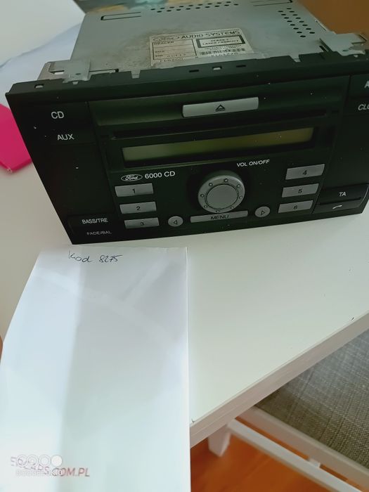 Radio 6000cd ford fusion