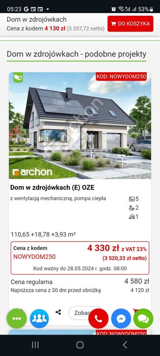 Projekt+pozwolenie na budowe - Widok 4