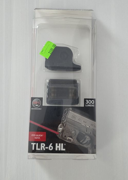 Latarka Streamlight TLR-6 HL Glock 42/43, laser