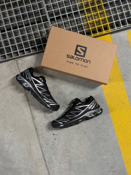 Кроссовки Salomon XT-6 Lab Black Silver, Кросівки Salomon