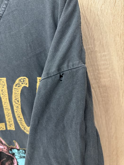 Koszulka Metallica S loose fit szara oversize merch logowana