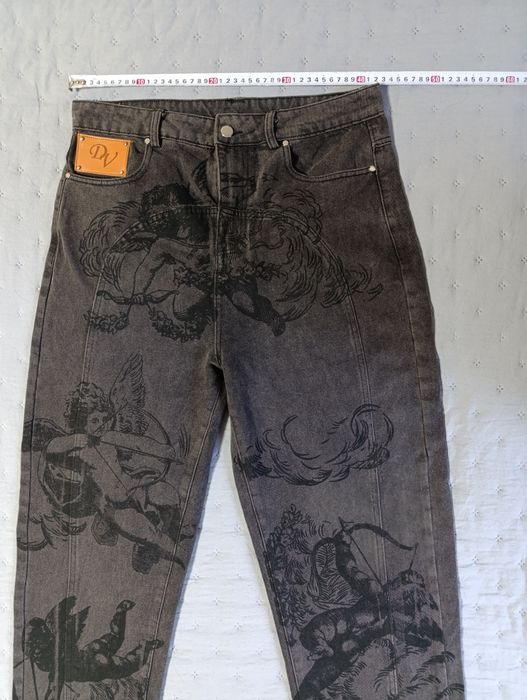 Продам чоловічі джинси Y2K Angels jeans dvolenti | з ангелами
