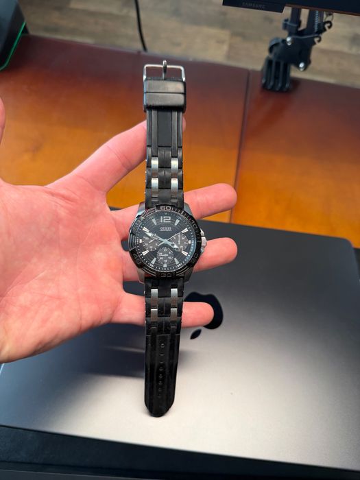 Чоловічий годинник Guess W0366G1, 100 м, Japan Movt