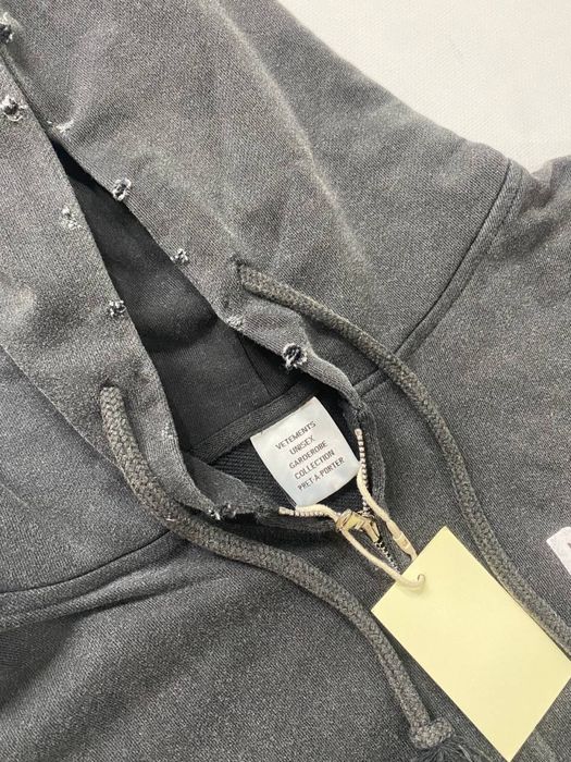 зип худи Vetements Brain Power zip hoodie
