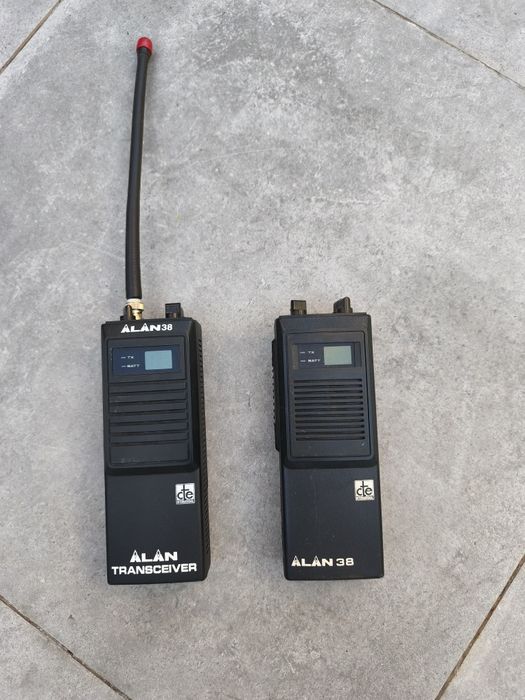 Zestaw Alan 38 ręczniak Cb radio