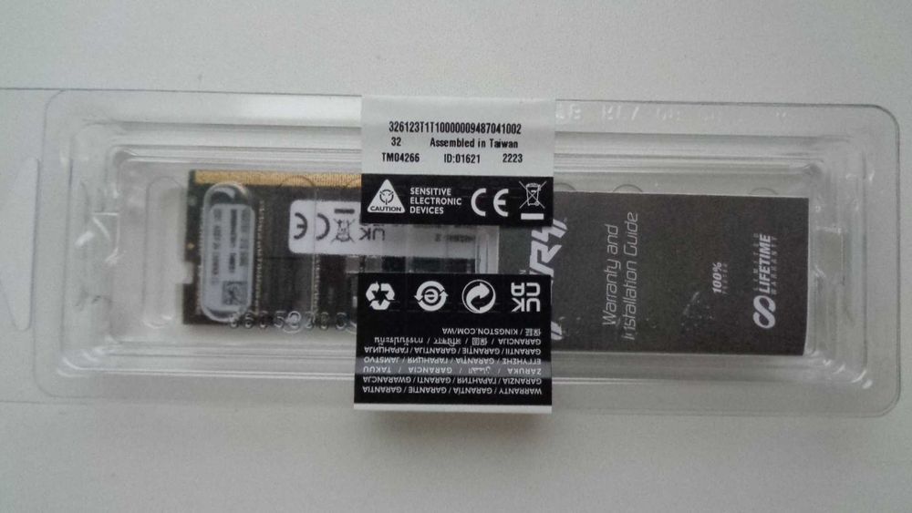 ОЗУ Kingston FURY Impact 32 GB SO-DIMM DDR5 4800 MHz (KF548S38IB-32).