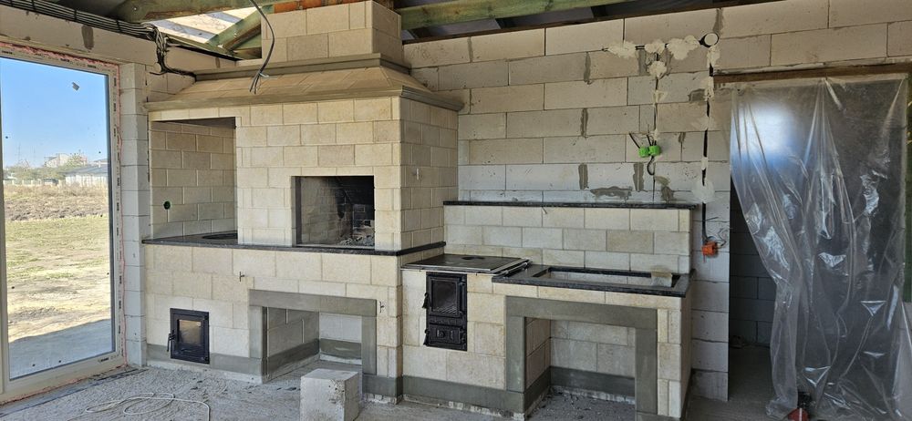 Мангал барбекю печі