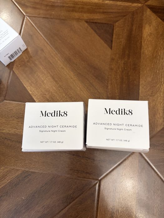 Medik8 для шкіри та обличчя,нічний крем, крем сироватка, гель сироватка