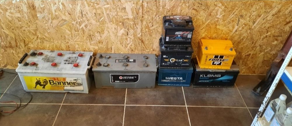 Продам новые и б/у аккумулятори в хорошем состояниидзвони