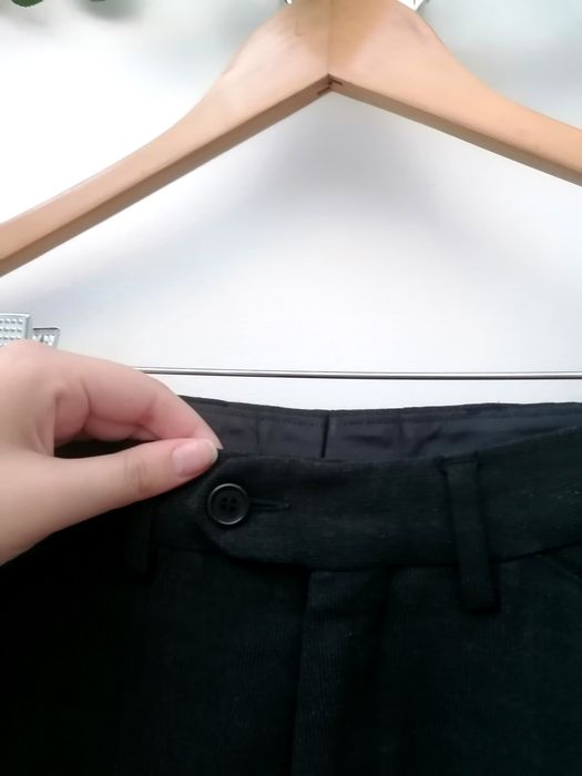 Calças Formais Cinzentas Escuras de Homem