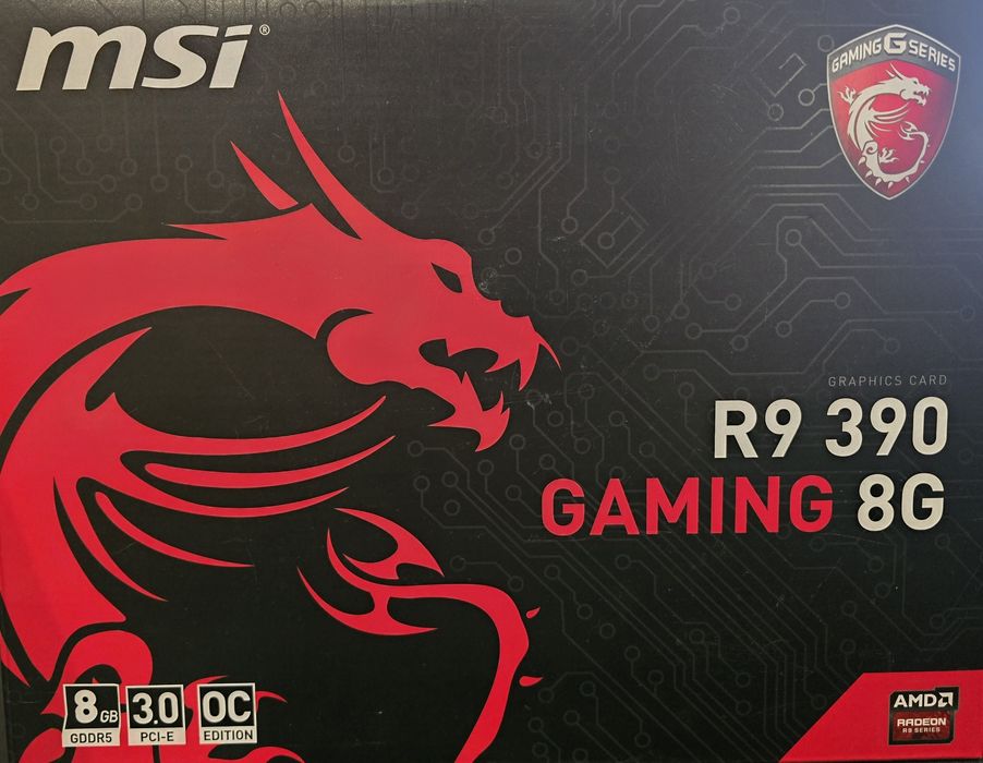 Karta graficzna MSI R9 390 GAMING 8gb edition OC