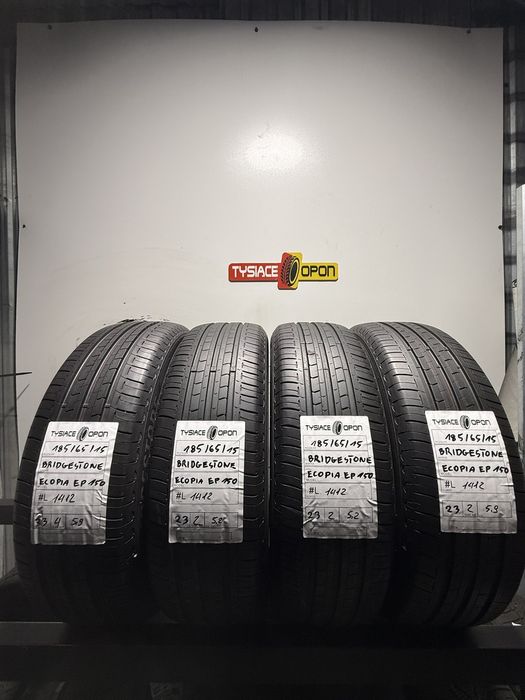 Opony letnie 185/65R15 Bridgestone Ecopia EP150 Clio V używane #L1412