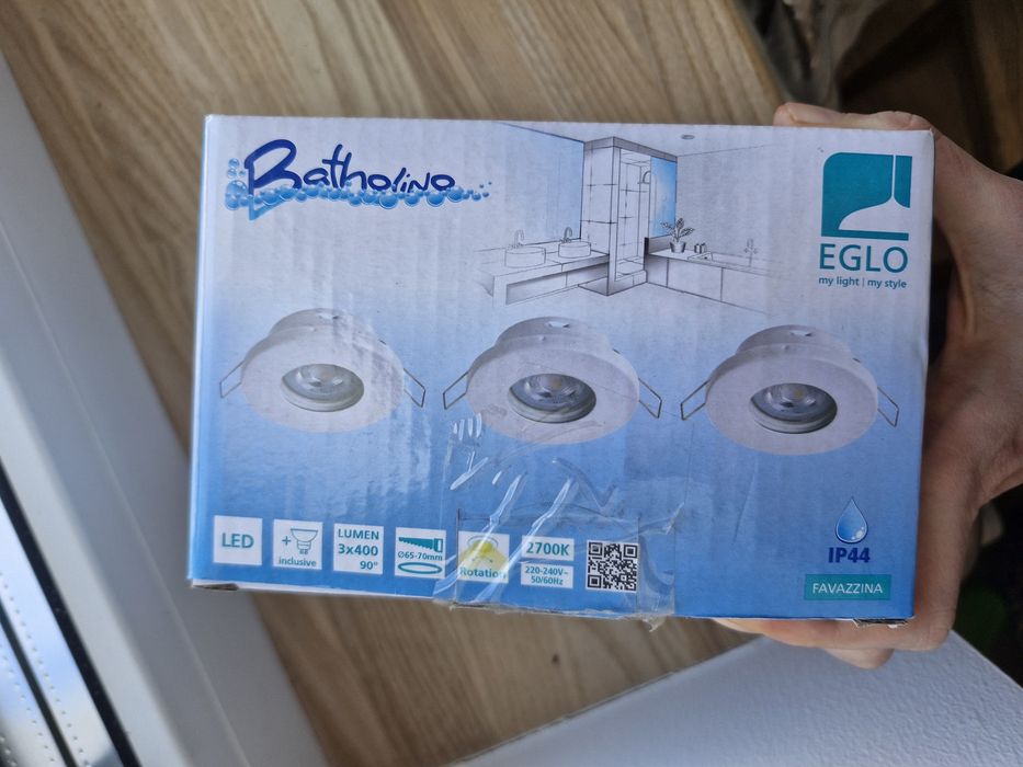 Вбудовані LED світильники EGLO (3 шт) - відмінний стан
