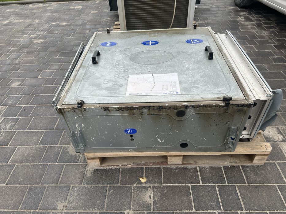 Промислова приточна установка подачі повітря канальних повітряпроводів