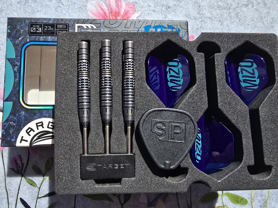 Lotki, dart, Target Japan Mizu 03, 23g, gratis komplet dodatkowych k-flex