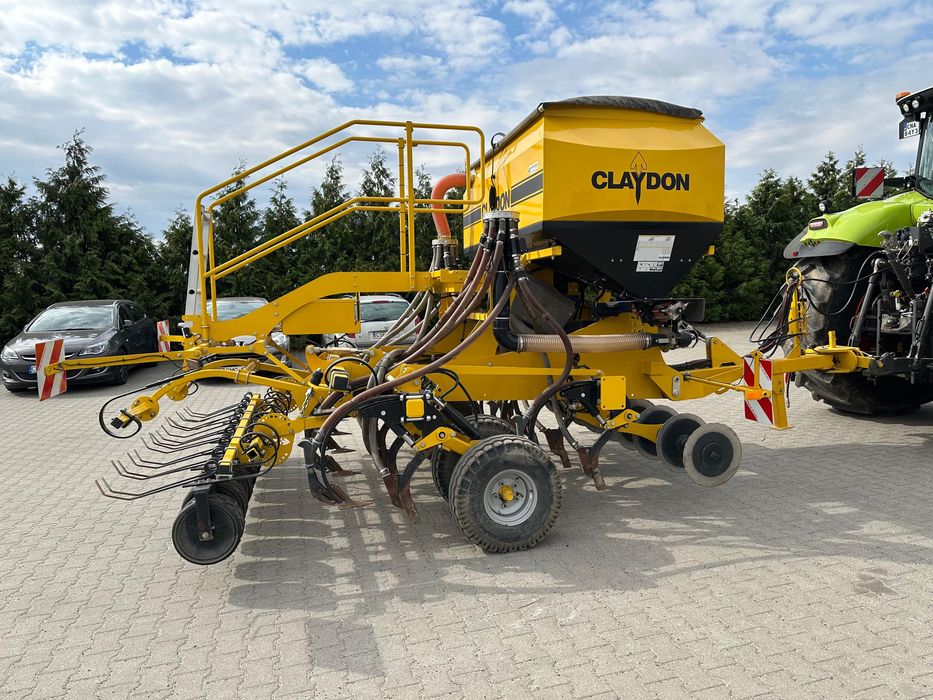Siewnik Claydon Evolution M3F z podsiewem nawozu bezorkowy/strip-till/Mzuri/Czajkowski