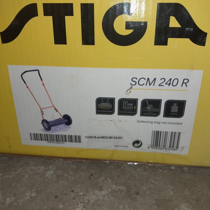 Posiadam kosiarkę ręczną Stiga,nowa,nie rozpakowana,ze Szwecji