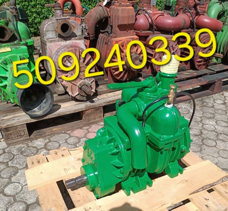 Naprawa pompa beczkowozu