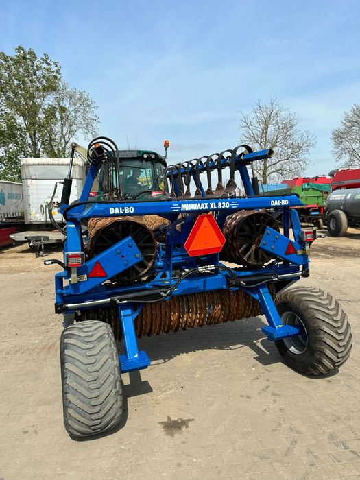 Wały posiewne Dalbo MiniMax XL 8,3m włóka hydrauliczna