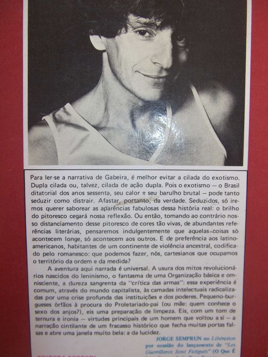 O que é isso Companheiro? - Fernando Gabeira
