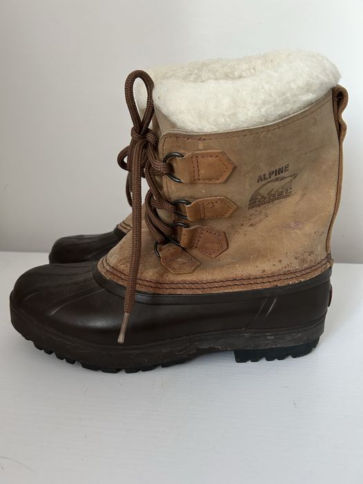 Sorel шкіряні черевики чоботи 38 р уст 25 см