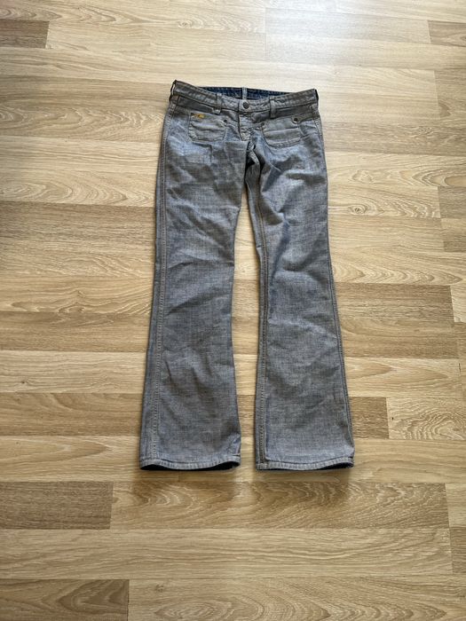 RARE BOOTCUT REVERISIBLE jeans meltin pot levis 512 527 archive y2k буткаты джинсы двухсторонние клеш кльош