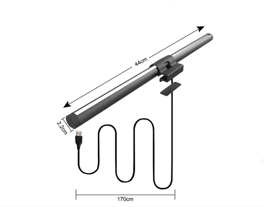 Лампа на монітор LED RGB