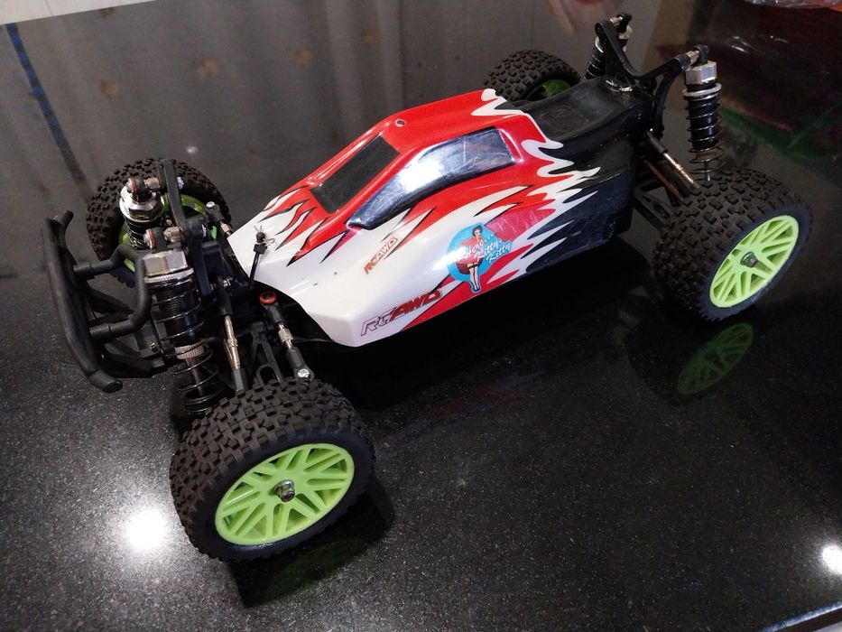 Carro rc 1:10 VRX motor com escovas.