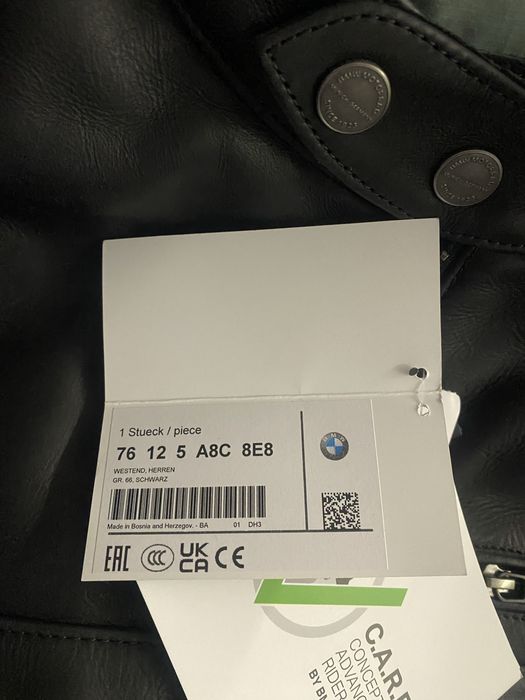 Casaco pele BMW Motorcycle Jacket Westend Men 2025