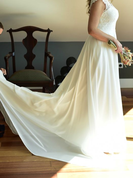 Vestido Noiva Simples