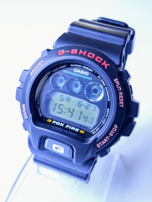 Casio G-Shock DW-6900 Fox-Fire Made in Japan JDM Vintage '94 Trasher
