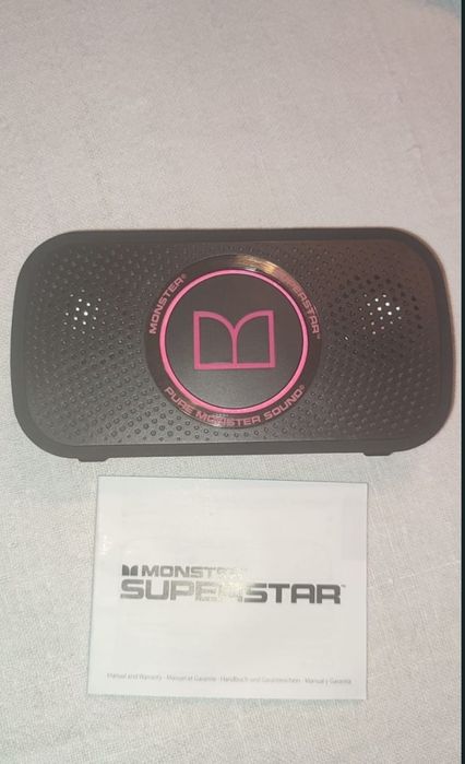 Coluna Bluetooth da Monster