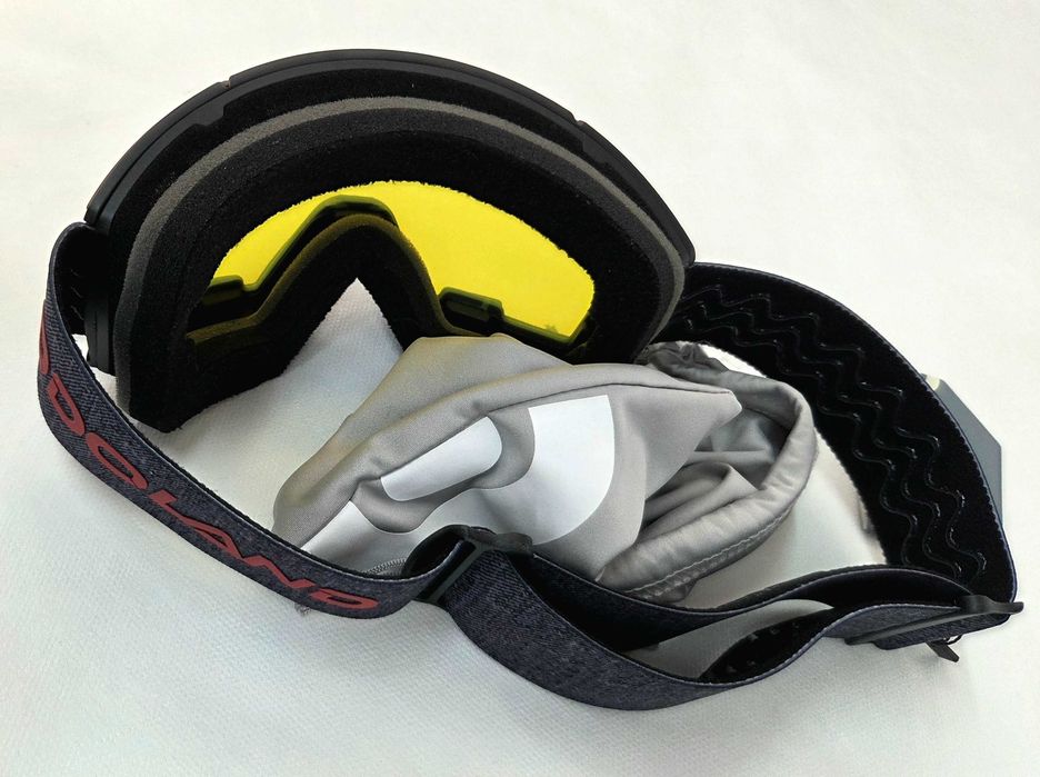 Óculos de ski/snowboard ODDLAND com lente amarela, novos