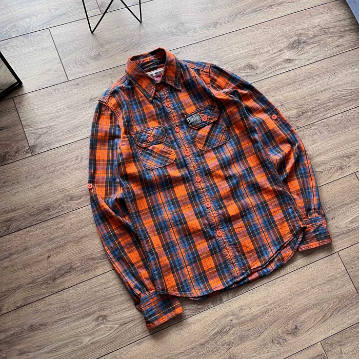 Superdry koszula w kratę męska S