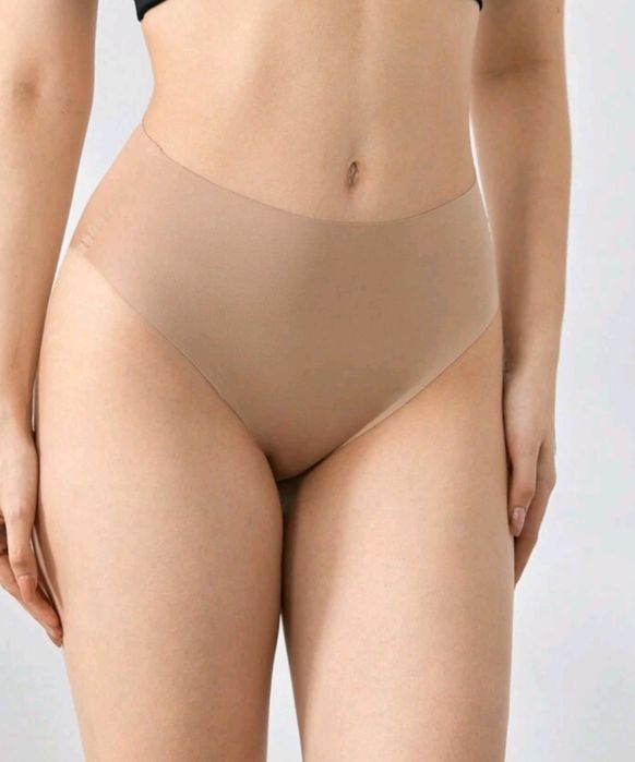 Majtki damskie bezszwowe wysoki stan Nowe