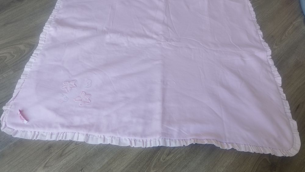 Mantinha rosa (100% algodão)