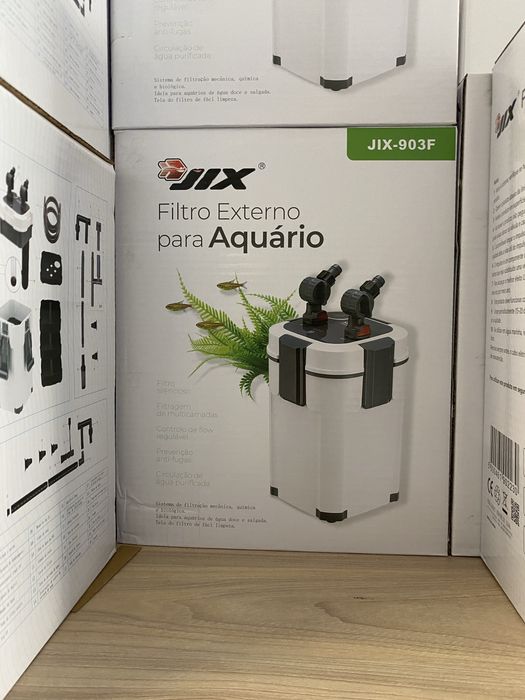 Filtro externo para aquário
