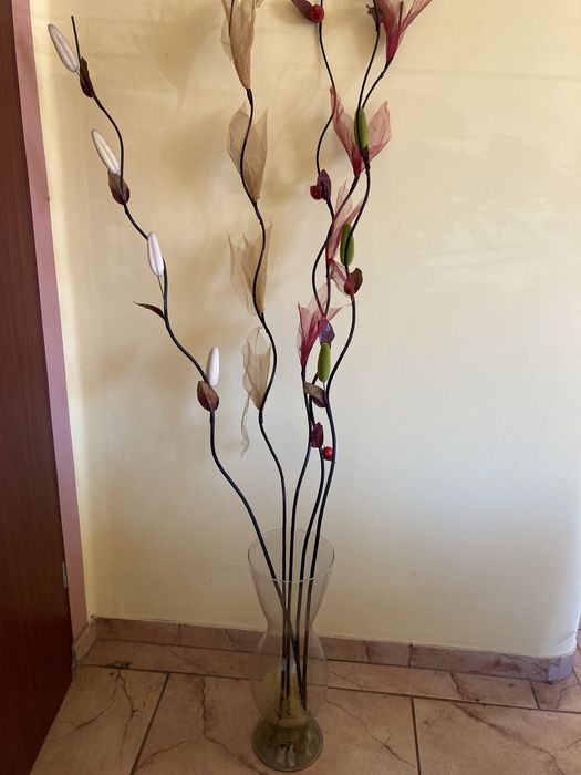 Kwiat w Wazonie Szklanym