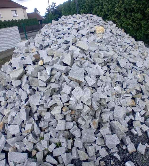 Łupek granitowy,odpad z kostki granitowej